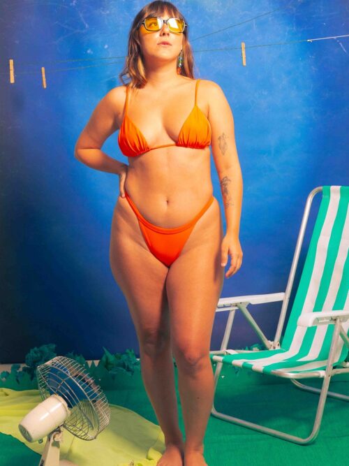 Calcinha Bronze Laranja